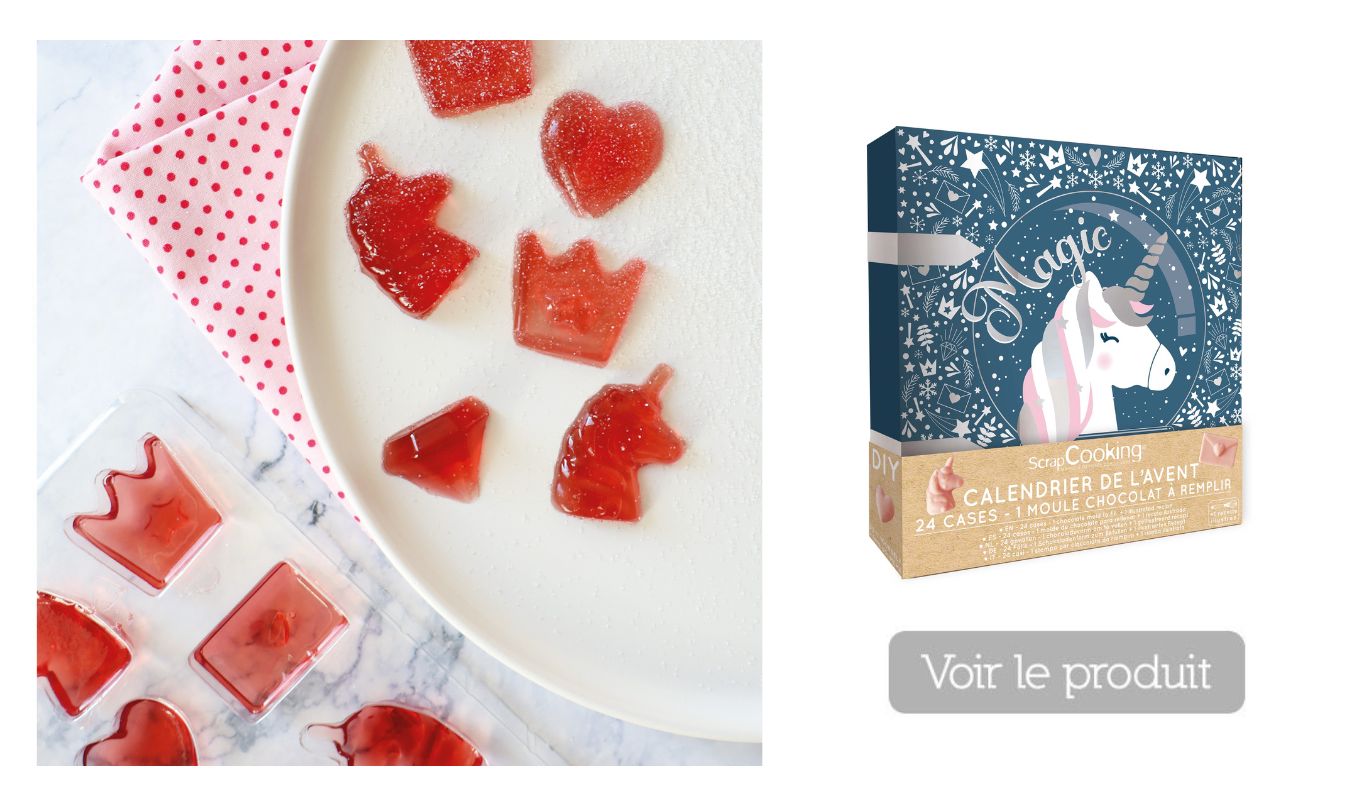 Recette de bonbon Licorne à la fraise fait maison